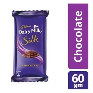 Cadbury Dairy Milk Silk Chocolate Bar, 60g