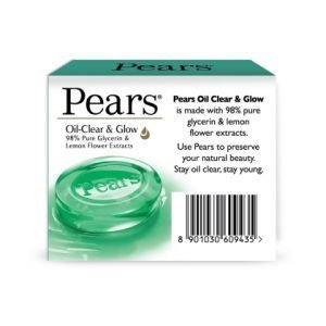 Pears Oil Clear & Glow Soap Bar 75gm