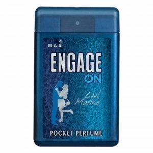 Engage Cool Marine Pocket Perfume for Men, 18.4ml