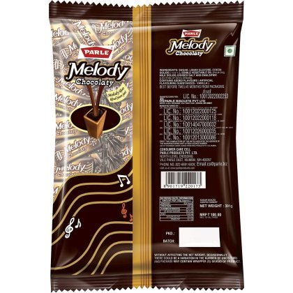 Parle Melody Chocolaty Toffee 391 gm BGStores
