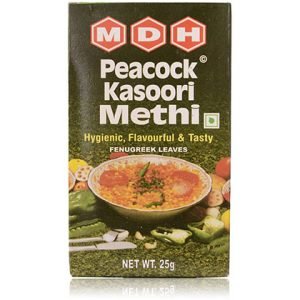 MDH Spices – Kasoori Methi, 25g Carton