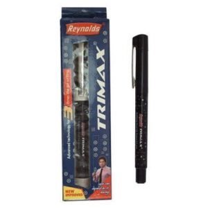 Reynolds Trimax Pen (Black) – Pack of 1